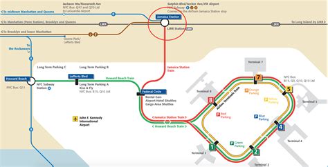 Jfk Airtrain Map