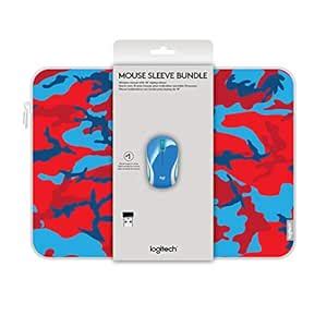 Amazon.in: Buy Logitech Wireless Mini Mouse M187 & 14" Sleeve Bundle ...