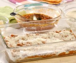 Lasagne al forno jest to przepis stworzony przez  