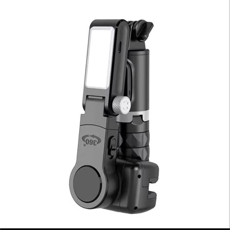 GIFTMAX 360° Rotating Smart Tracking Tripod with Fill Light – Desktop ...