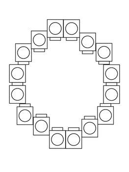 Number Blocks Pattern Wall 的图像结果