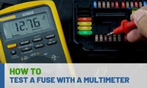 Image result for Checking Fuses Multimeter
