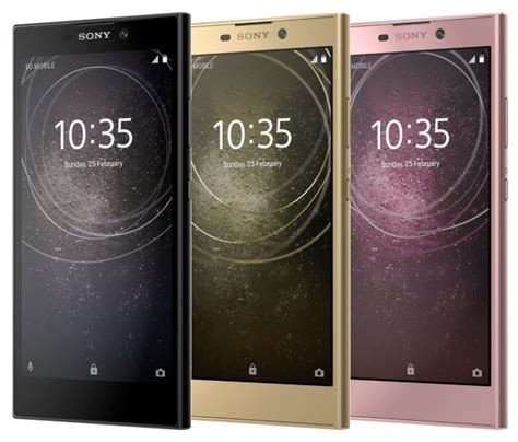 @evleaks pubblica le immagini stampa di Sony Xperia XA2 (Ultra) ed L2
