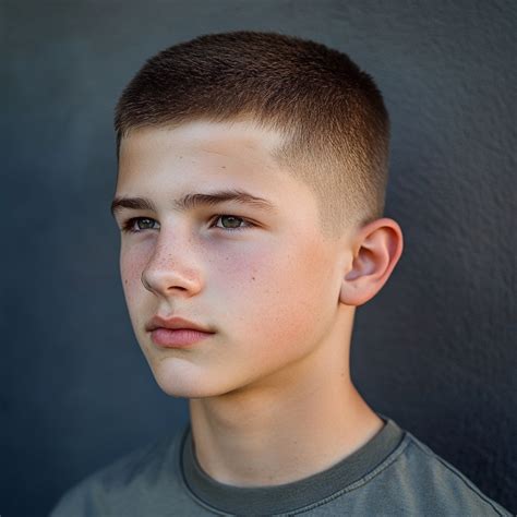 Boys Buzz Haircut Kids