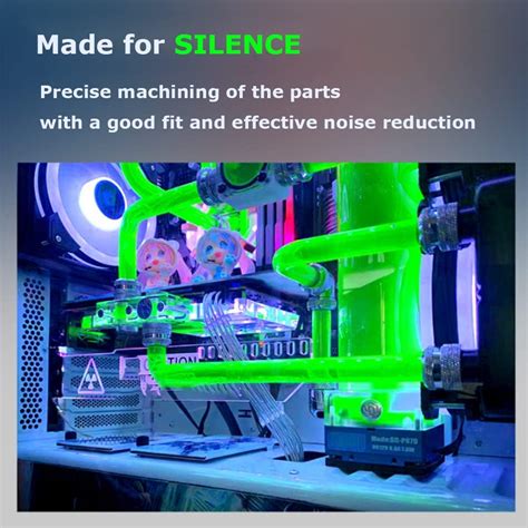 Buy 8W 7V CPU Water Cooling Pumpe Reservoir DIY Set, 800L/H 4m Pump ...