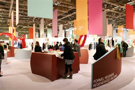 Exhibit at Texworld Paris