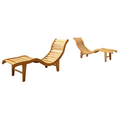 Mid-Century Modern Rattan Bamboo Chaise Lounge Jack Lenor Larsen 1970s ...