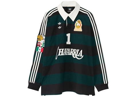 ADIDAS X WILLY CHAVARRIA WC PORTERO RUGBY LONGSLEEVE BLACK