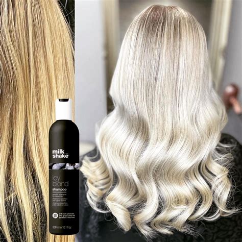 Milkshake icy blonde shampoo 300ml – Ethan Thomas Collection