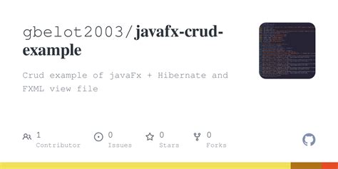 JavaFX Crud 的图像结果