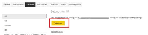 How to Change the Dataset Owner - Microsoft Fabric Community
