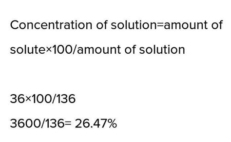 To make a saturated solution 36 g of sodium chloride is dissolved in ...