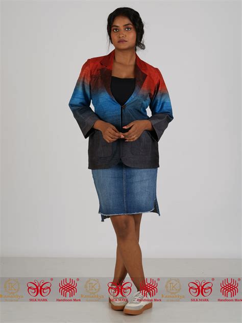 Collared Collage - Reversible Jacket – Kamaniya