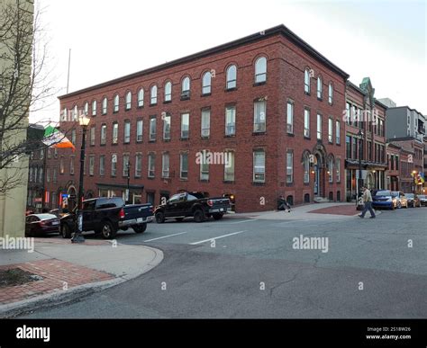 Corner of Canterbury and Princess Street in downtown Saint John, New ...
