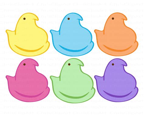 Peeps svg clipart peeps Cricut peeps peeps vector peeps | Etsy