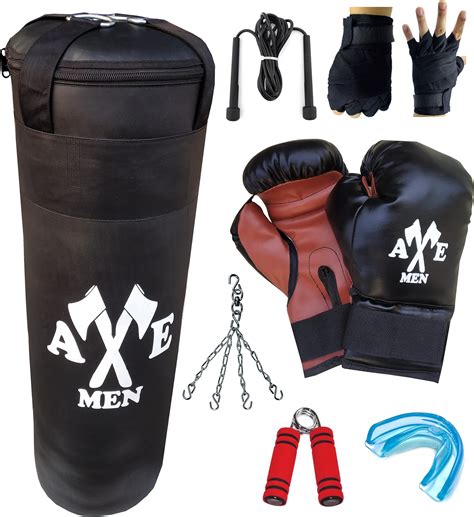 Buy Byson Extra Hard Rough and Tough Boxing kit Bag 3 feet with Hand ...