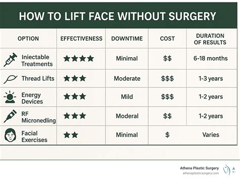 how to lift face without surgery: 7 Powerful Proven Ways 2025