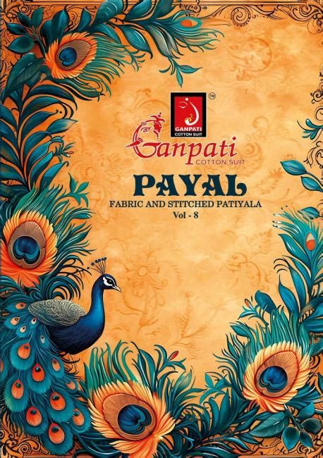 Ganpati Payal Vol-8 – Dress Material: Textilecatalog