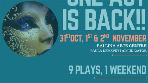Ballina One Act Drama Festival 2025 – Ballina Arts Centre