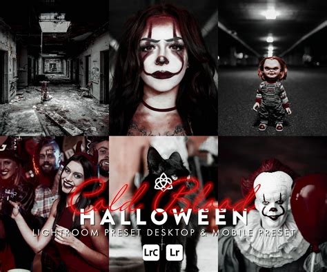Halloween Lightroom Preset "cold Blood" for Mobile & Desktop, Single ...