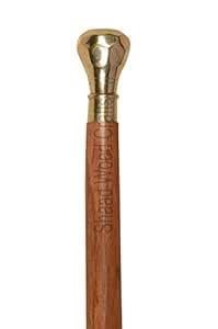 Shaadwood Handicrafted Wooden Handcarved Walking Rule Swagger Stick ...