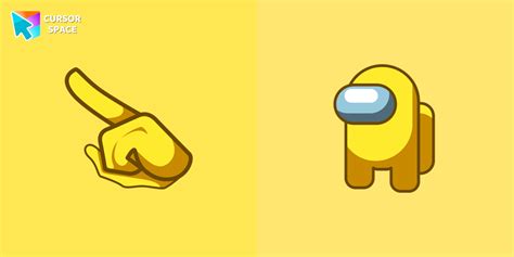 Image result for Mouse Pointer Random Color Among Us