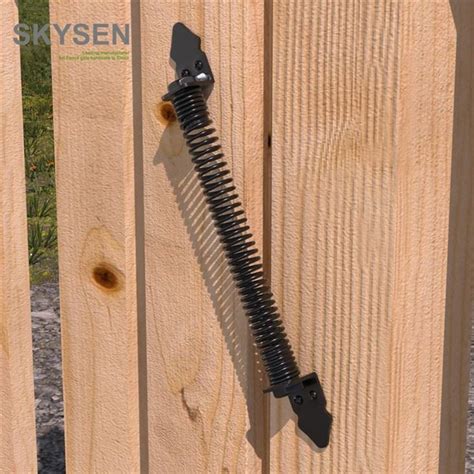 Image result for Self Closing Gate with Gate Spring