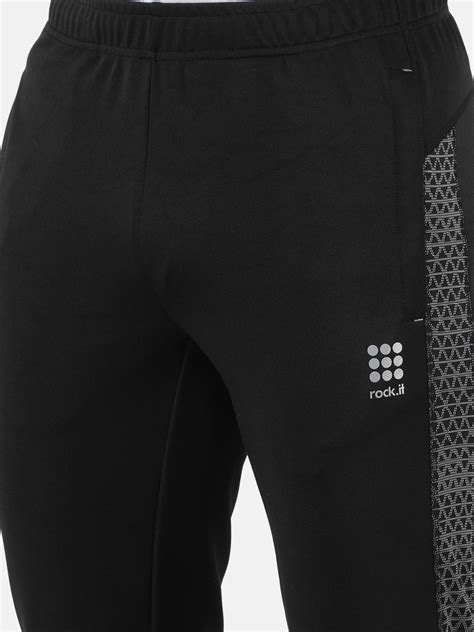Buy Rock.it Black Regular Fit Trackpants Online in India - Rock.it– Rockit