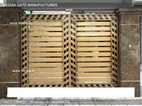 Wooden Gate Design Modern Gate Design Steel Latest Pipe Gate Design 4 ...