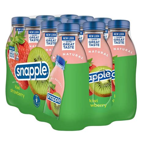 Snapple Kiwi Strawberry 12 Pk – Seabra Foods Online