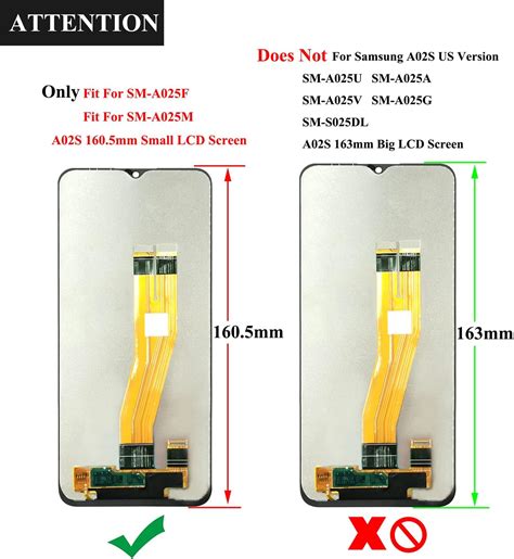 Bestdealing Galaxy A02S LCD Screen Replacement for Samsung India | Ubuy