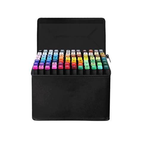 Yokbeer 120 Colors Of Markers Drawing Animation Sketch Markers Set ...