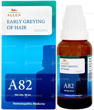 Allen A 82 Premature Greying Of Hair Drop 30 Ml - Uses, Side Effects ...