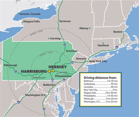 Getting to Hershey & Harrisburg, PA | Airport & Train Transportation
