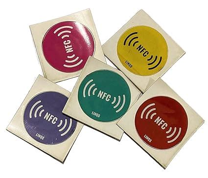 LINQS® Original NXP Chip | Waterproof NFC Tag Sticker (Set of 5 ...