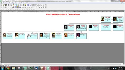 Image result for RootsMagic Chart Examples