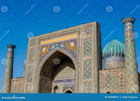 Silk Road Historical Architecture in Uzbekistan Capital Tashkent City Stock Image - Image of ...