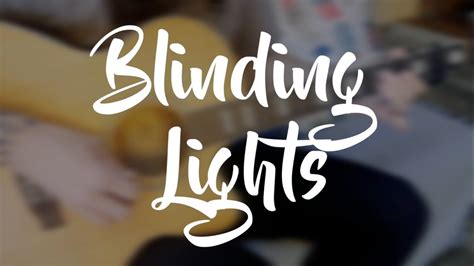 The Weeknd - Blinding Lights - Acoustic Cover | Acoustic covers, The ...