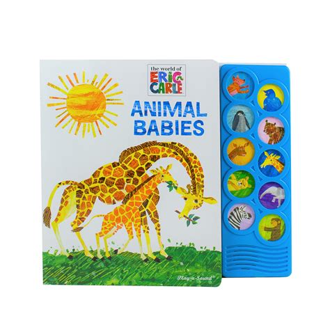 World Of Eric Carle Animal Babies 10 Button Sound Book | Desertcart INDIA