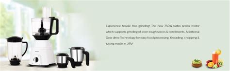 Buy PHILIPS Hl7763/00 750W Mixer Grinder, White Online at Low Prices in ...