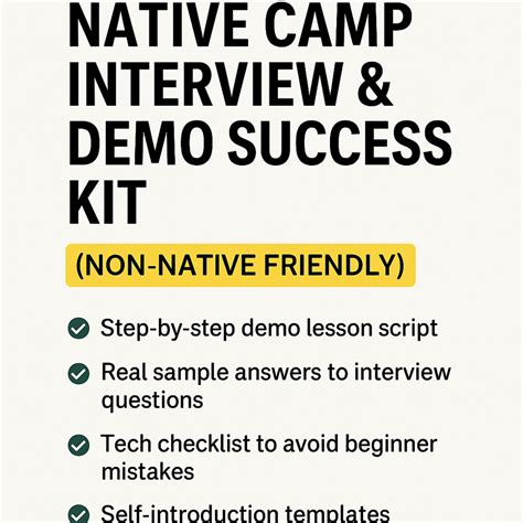 Image result for Native Camp Demo Introduction