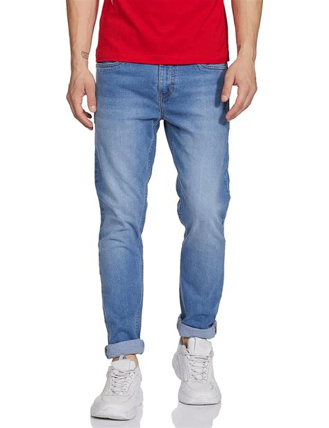 Amazon Brand - Symbol Men's Skinny Fit Stretchable Jeans : Amazon.in ...