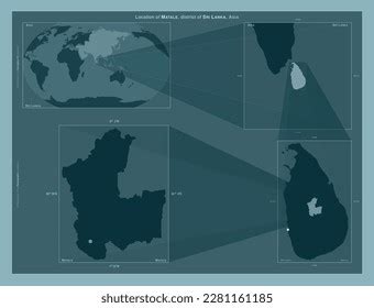Image result for Mathale Sri Lanka Map