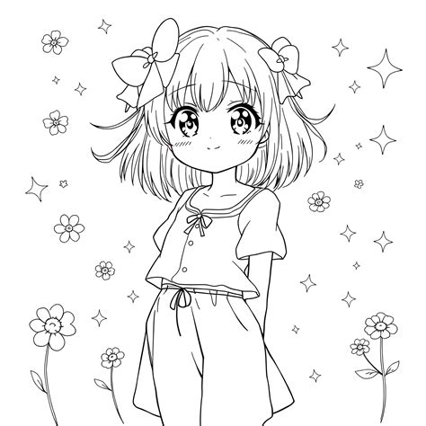 117 Best Anime Girl Coloring Pages (Free Printable PDFs)
