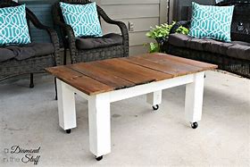 Image result for DIY Outdoor Coffee Table