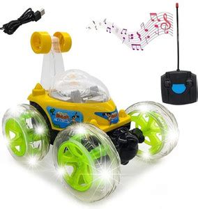 Kidzfun 360 Degree Rotating Stunt CAR for Kids, Remote Control ...