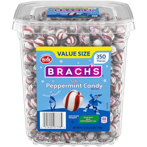 Brandclub - Brach's Bobs Sweet Stripes Soft Peppermint Candy ...