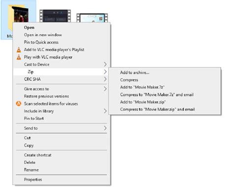 Image result for How to Compress a Video File 7-Zip