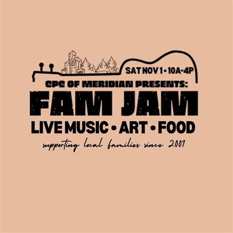 Fam Jam Festival, Meridian City Hall, 1 November 2025 | AllEvents