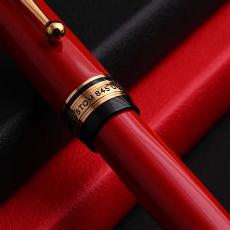 Buy Pilot 845 Custom Urushi Vermilion Red Fountain Pen|Pilot Online|Makoba